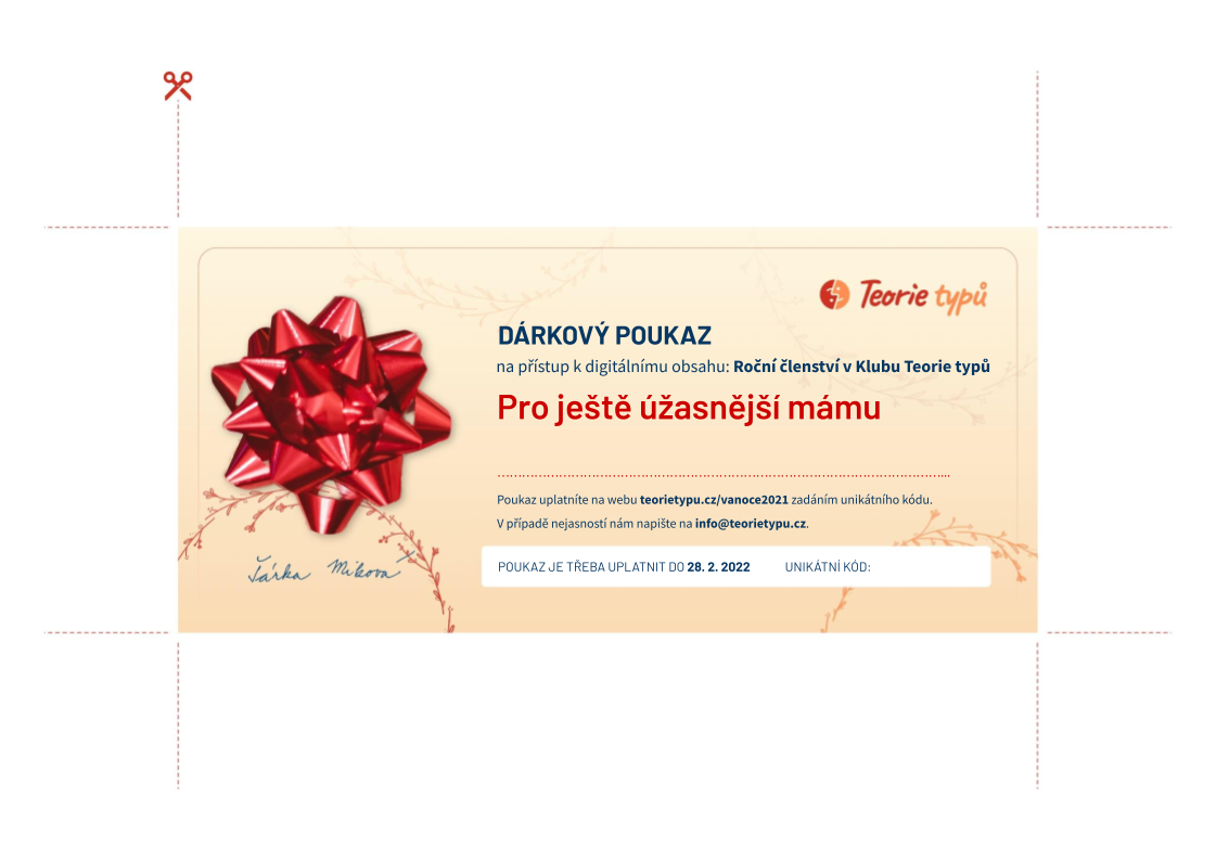 TeorieTypu-darkovy-poukaz-2021 Dárkový poukaz